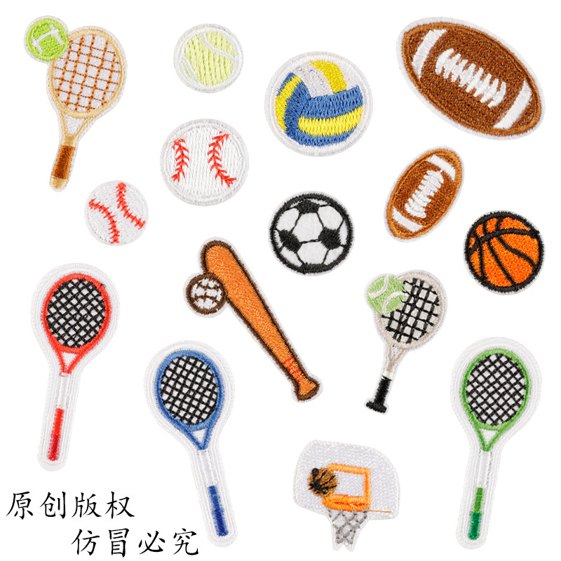 100 pçs/lote criativo bordado  - Table Tennis Olympics avaliação e preço