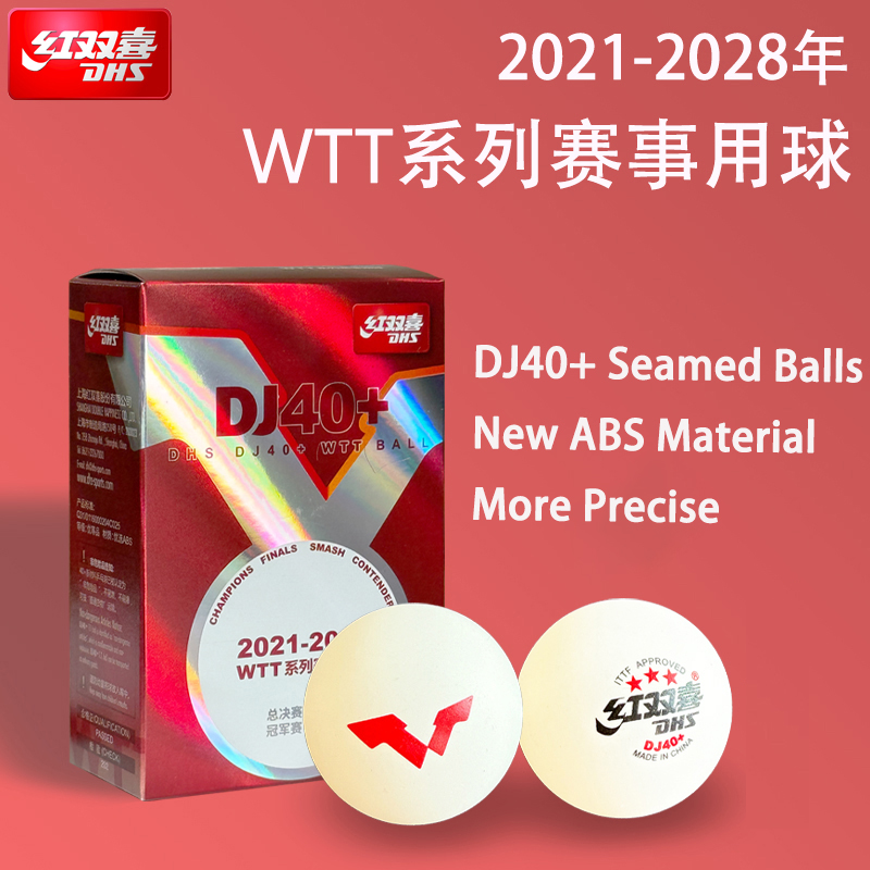 Novo dhs dj40 + bolas de tênis - Table Tennis Olympics avaliação e preço