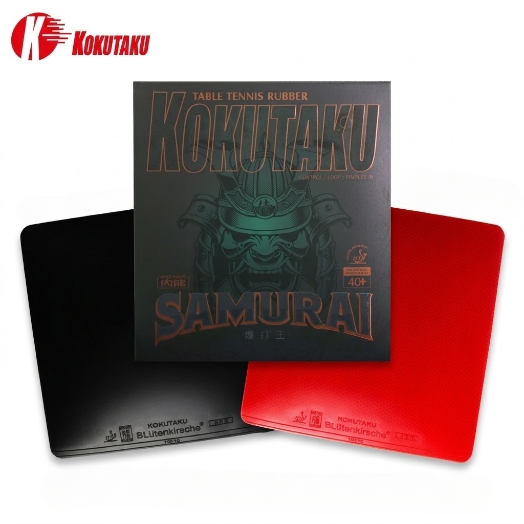 Conjunto de Borrachas Kokutaku - Table Tennis Racket avaliação e preço